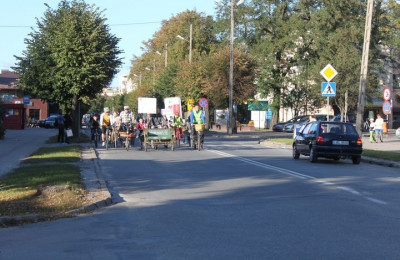 Rowerzyści opanowali Biłgoraj