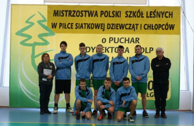 Mistrzostwa Polski Szkół Leśnych w Piłce Siatkowej 