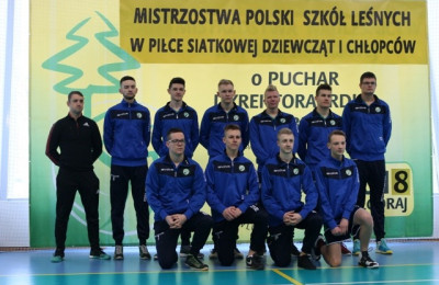 Mistrzostwa Polski Szkół Leśnych w Piłce Siatkowej 