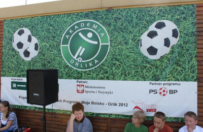 Turniej piłkarski "Przygotowujemy się do Euro" na boisku "Orlika" przy Szkole Podstawowej nr 5