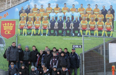 Wizyta w klubie piłkarskim Korona Kielce