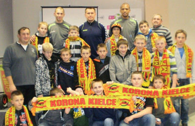 Wizyta w klubie piłkarskim Korona Kielce