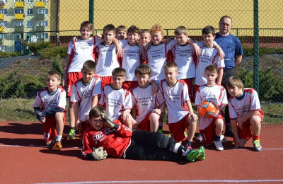 Turniej Piłki Nożnej o Puchar Tymbarku - eliminacje powiatowe U -10 chłopcy