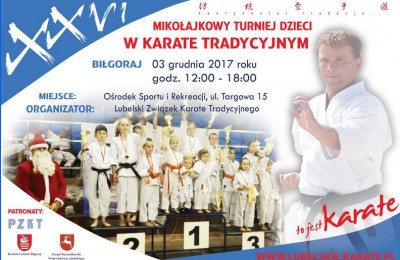 Mikołajkowy Turniej dla Dzieci w Karate Tradycyjnym 