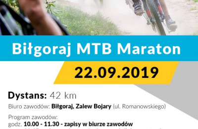 Zapraszamy na MTB Maraton „Po Ziemi Biłgorajskiej”
