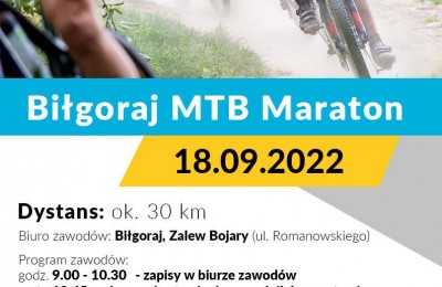Zapraszamy na IV Maraton „MTB po Ziemi Biłgorajskiej”